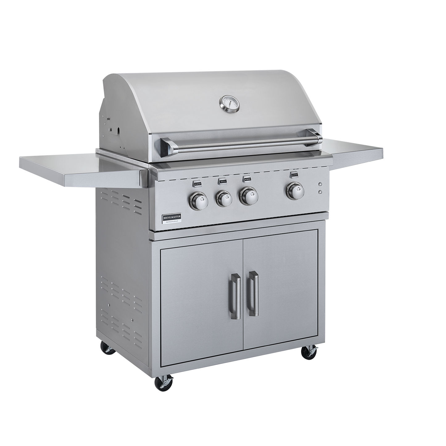 Broilmaster 34 Inch 3 Burner Gas Grill with Cart - BSG343-1 - Texas Outdoor Patio Center