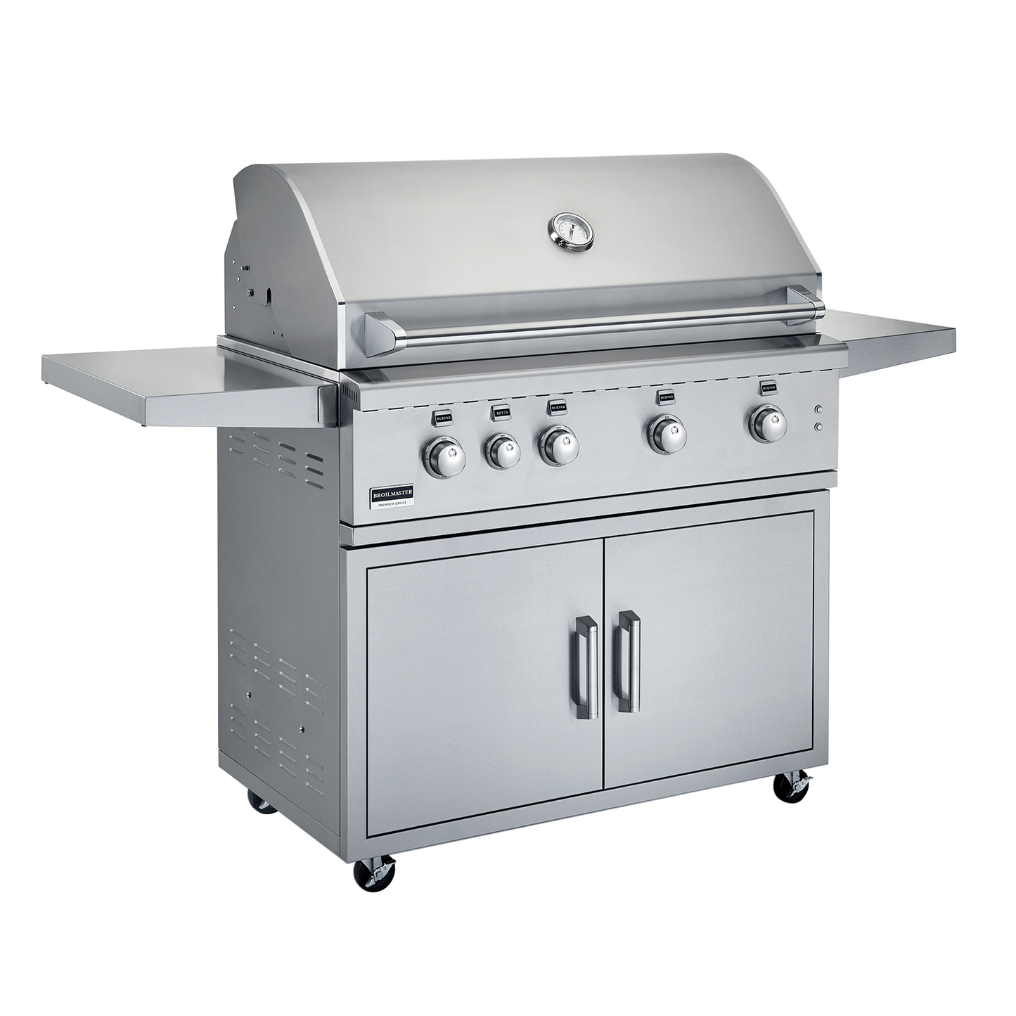 Broilmaster 42 Inch 4 Burner Gas Grill with Cart - BSG424 - BSACT42 - Texas Outdoor Patio Center