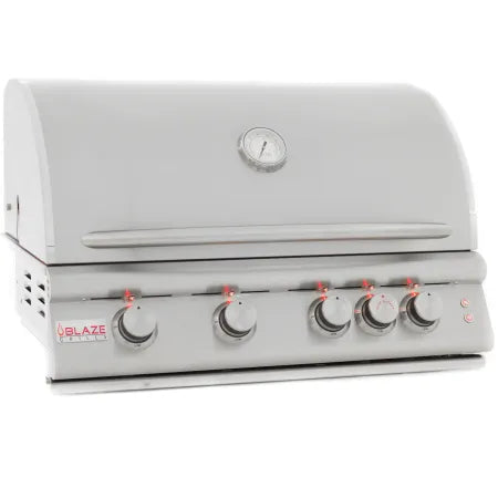 Blaze 32 Inch Marine Grade 4 Burner LTE Propane Gas - BLZ-4LTE2MG-NG - Texas Outdoor Patio Center