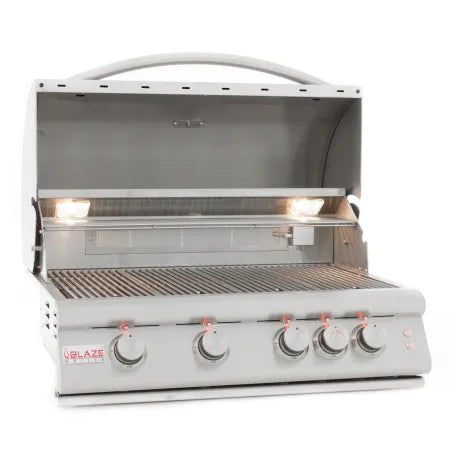 Blaze 32 Inch Marine Grade 4 Burner LTE Propane Gas - BLZ-4LTE2MG-NG - Texas Outdoor Patio Center