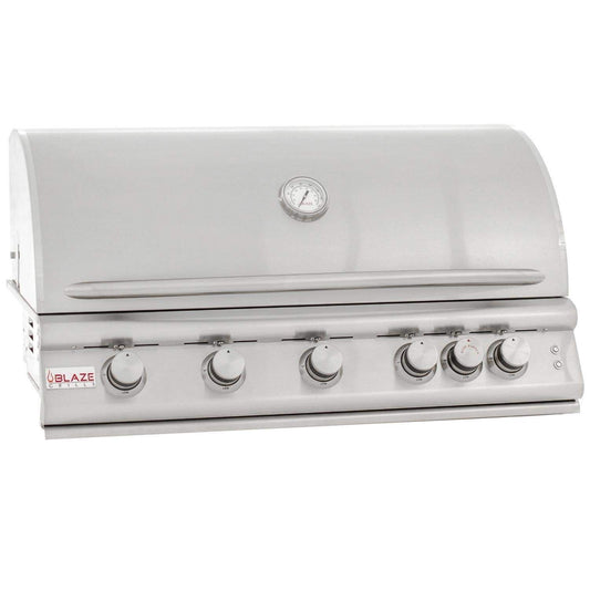 Blaze 40 Inch 5 Burner LTE Natural Grill Grill with IR - BLZ-5LTE2-NG